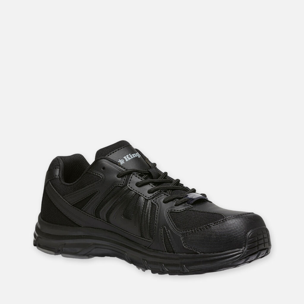 King Gee Comptec G40 Lightweight Composite Safety Work Shoes Black - K26455