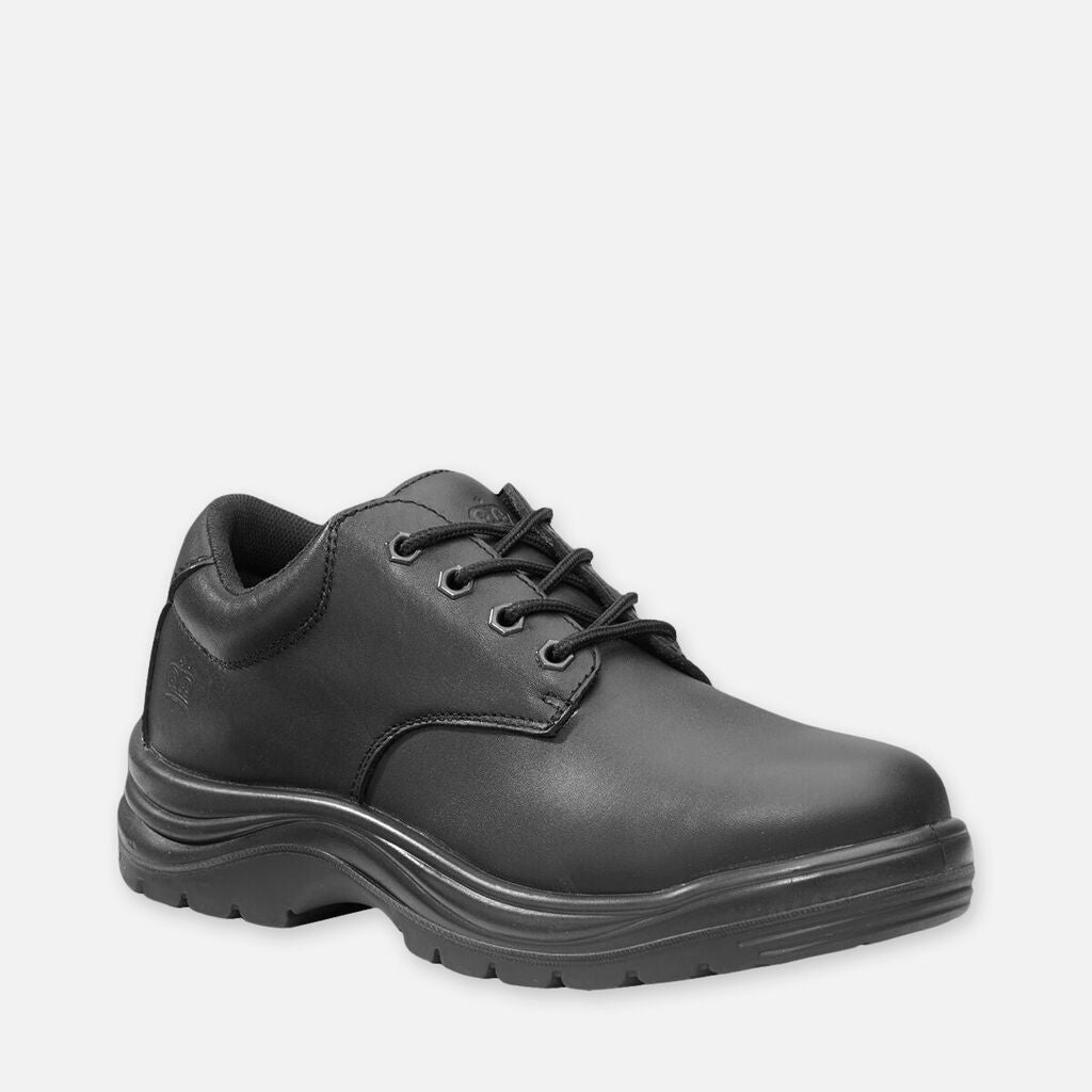 King Gee Wentworth Slip Resistant Lace Up Safety Work Shoes Black - K26500