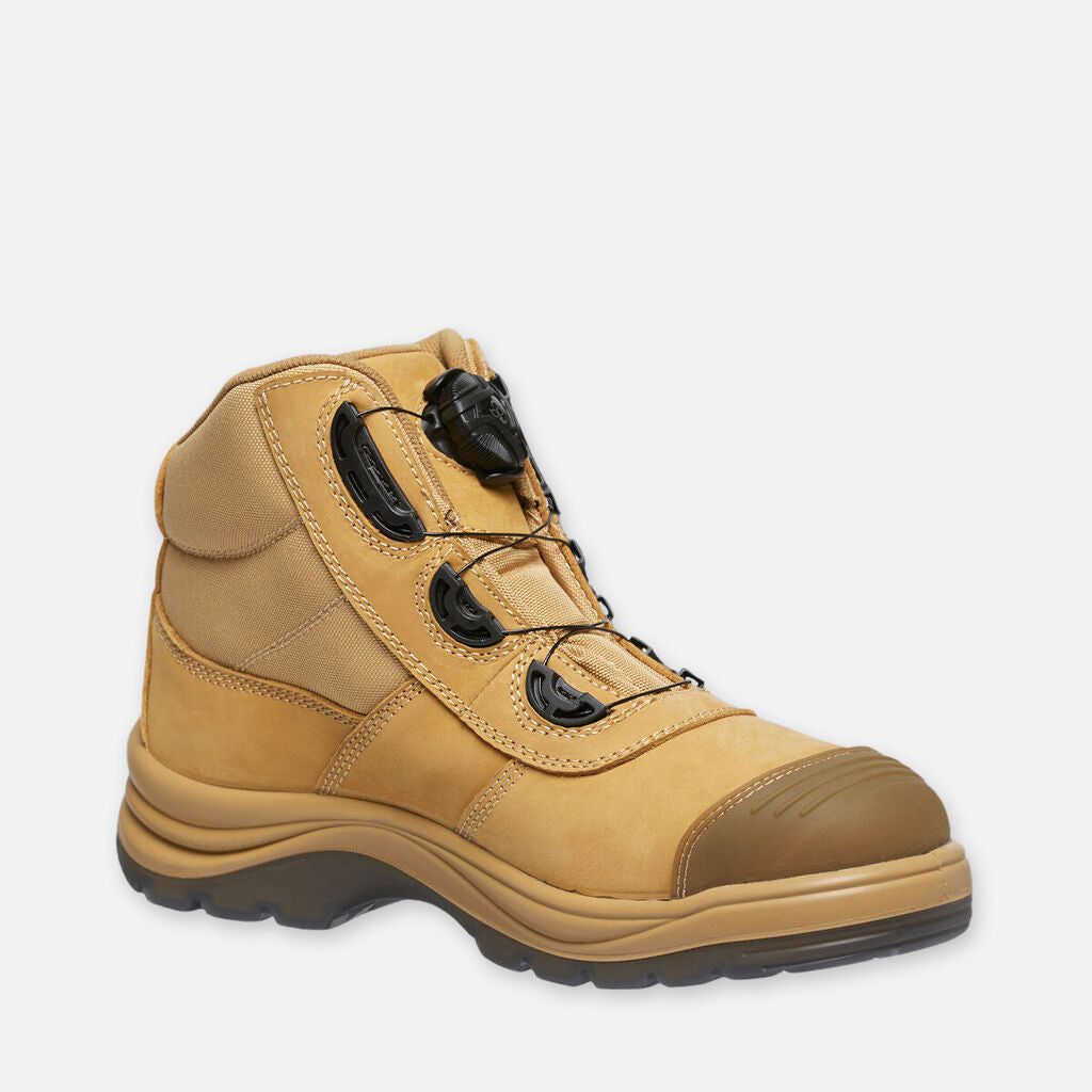 King Gee Tradie Boa Fit Work Boots Wheat - K27170