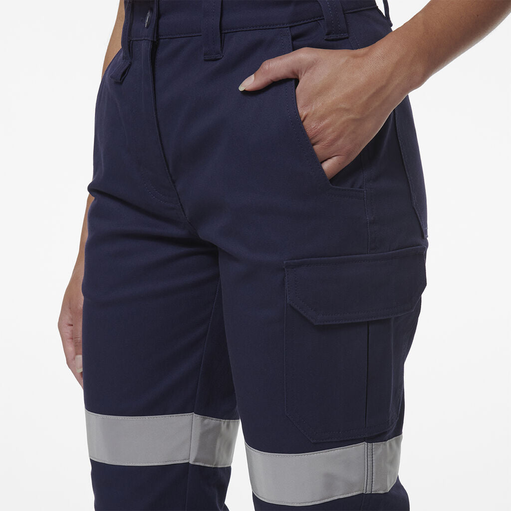King Gee Womens Stretch Bio Motion Cuff Pant - K43009