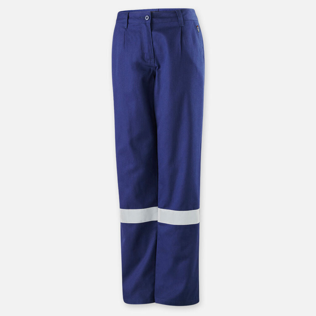 King Gee Women's Reflective Cotton Drill Work Pants - K43535