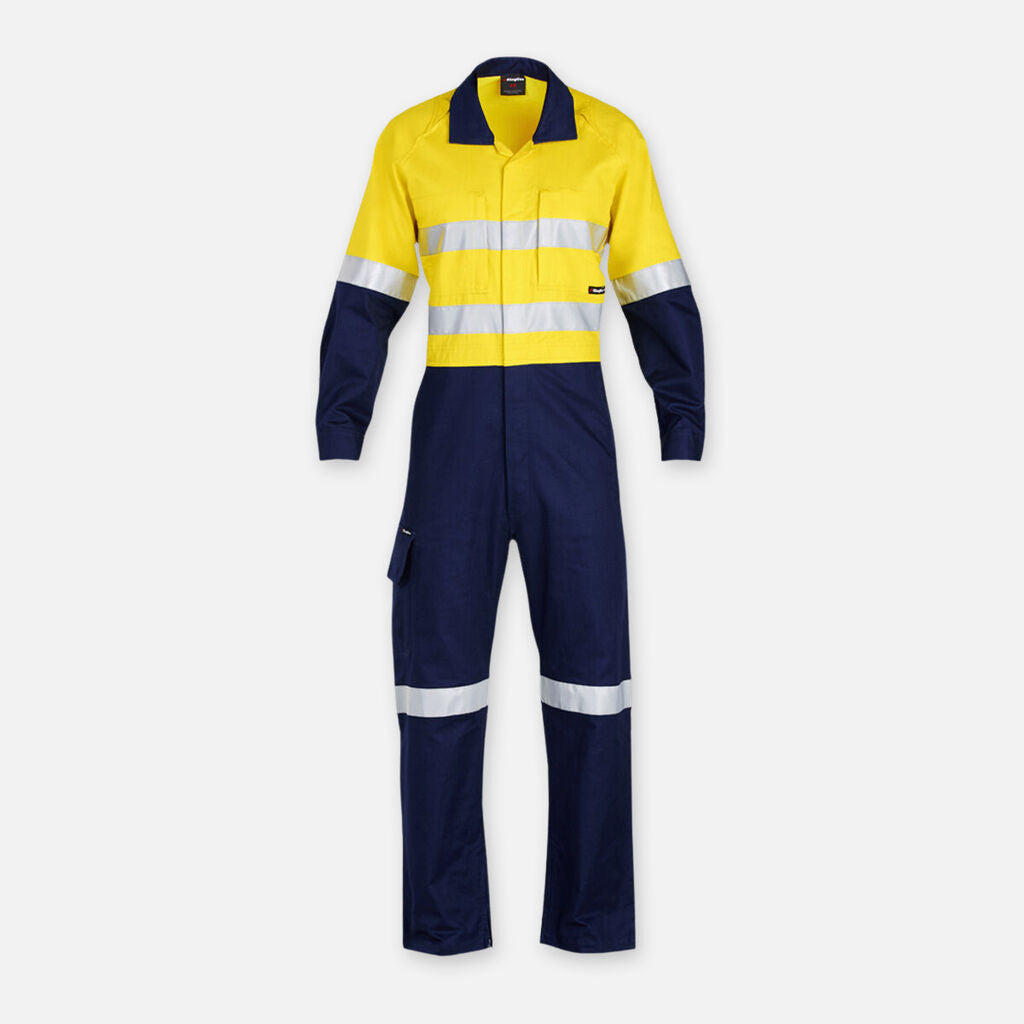 King Gee Work Cool Two Spliced Taped Overall - K51540