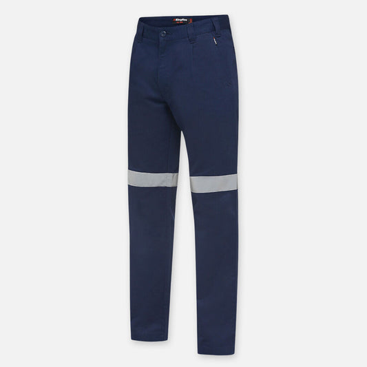 King Gee Originals Reflective Cotton Drill Work Pants - K53020