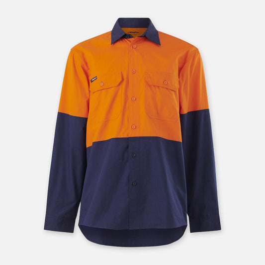 King Gee Work Cool Spliced Shirt - K54912