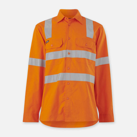 King Gee Workcool Vented X Back Shirt Long Sleeve - K54917