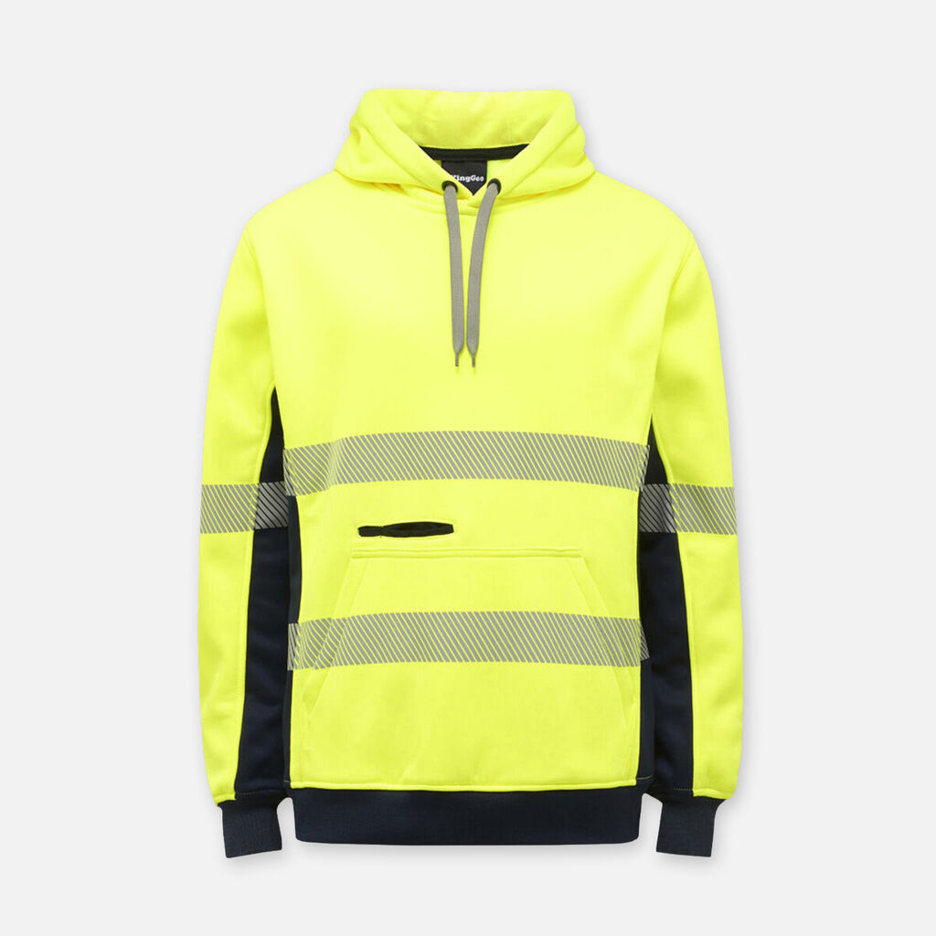 King Gee Hi-vis Reflective Pullover Hoodie - K55054