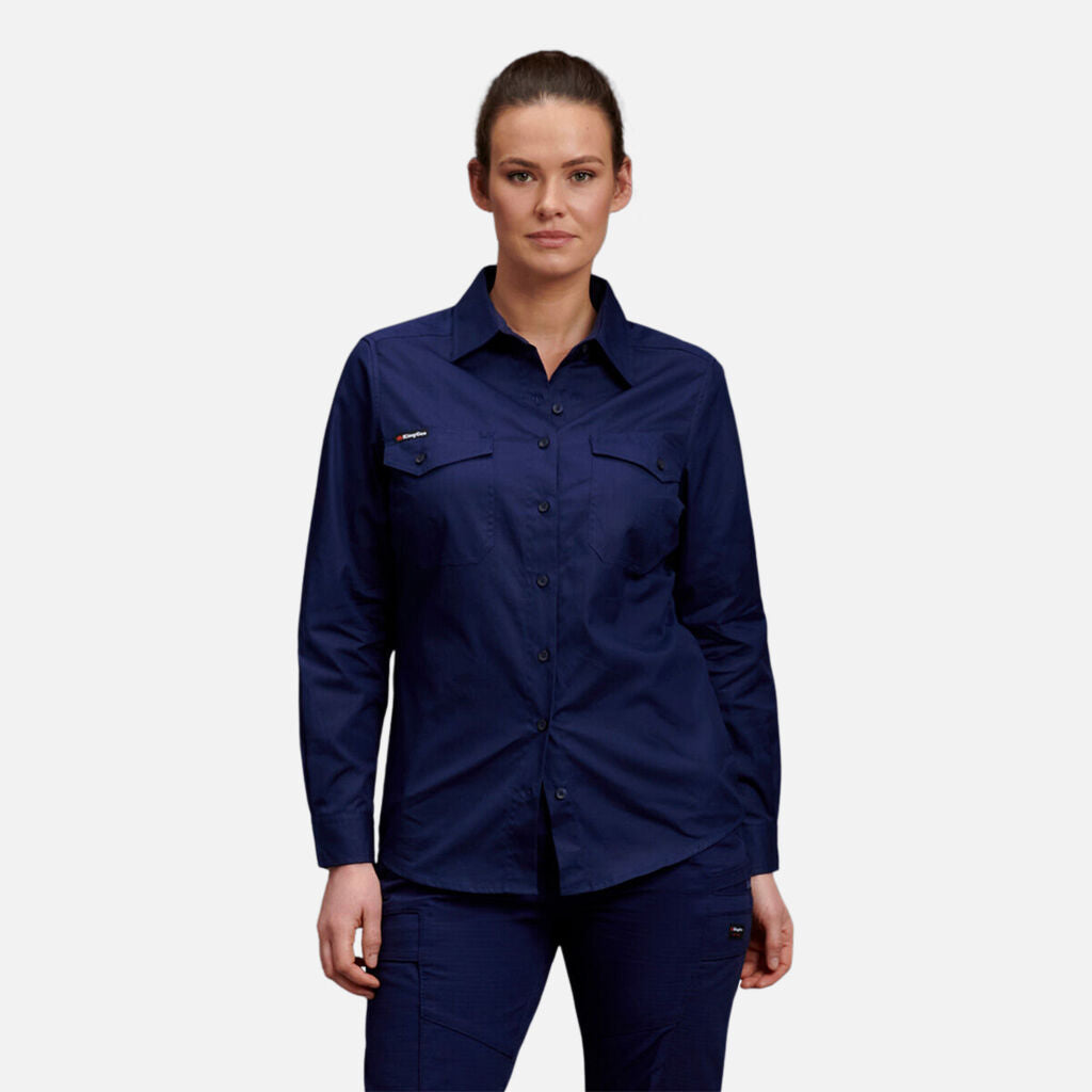 King Gee Work Cool Two Shirt Womens - K69880