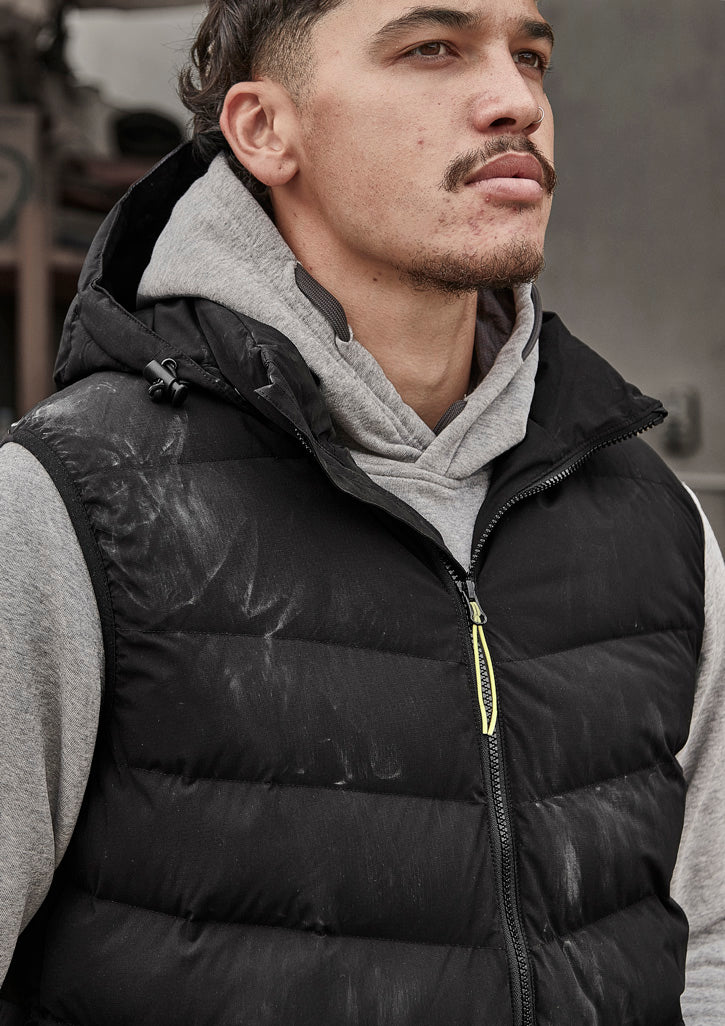 Syzmik Unisex Streetworx Hooded Puffer Vest - ZV245