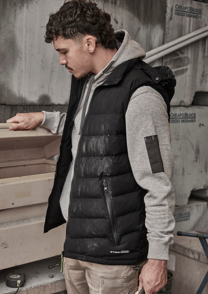Syzmik Unisex Streetworx Hooded Puffer Vest - ZV245