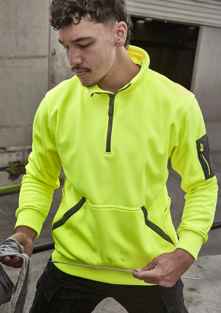Syzmik Unisex Streetworx Water Resistant 1/4 Zip Pullover - ZT665