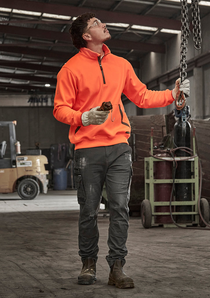 Syzmik Unisex Streetworx Water Resistant 1/4 Zip Pullover - ZT665