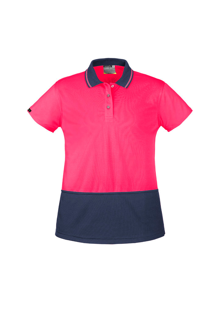 Syzmik Womens Hi Vis Basic Short Sleeve Polo - ZH731
