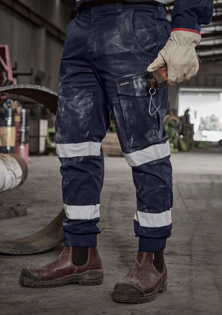 Syzmik Mens Essential Stretch Taped Cargo Pant - Cuffed - ZP935
