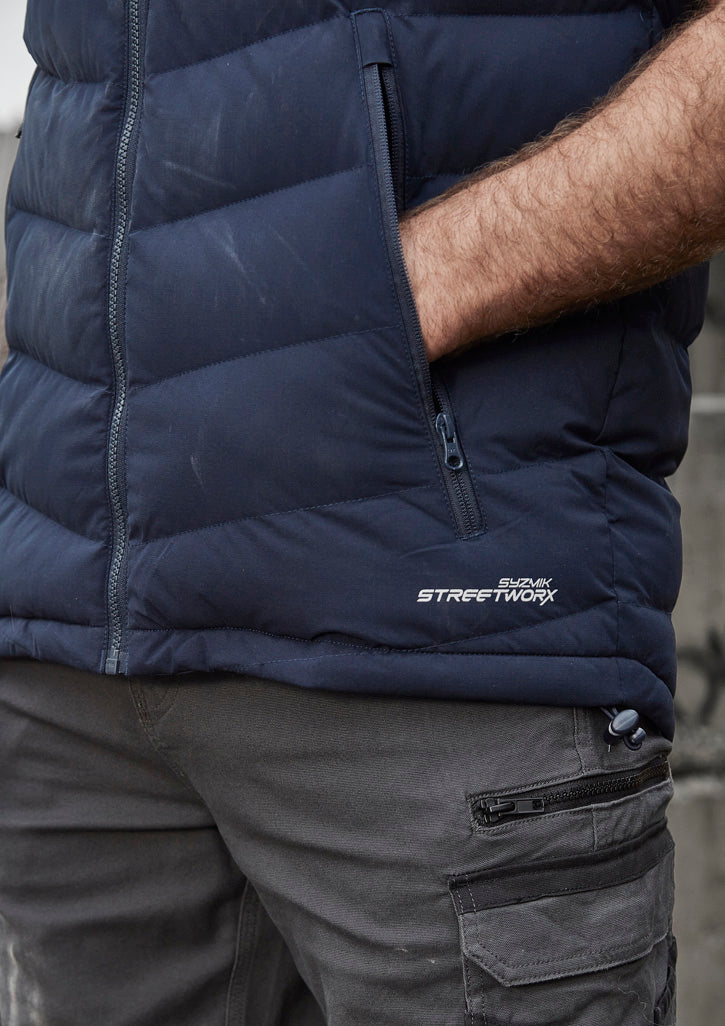 Syzmik Unisex Streetworx Hooded Puffer Vest - ZV245
