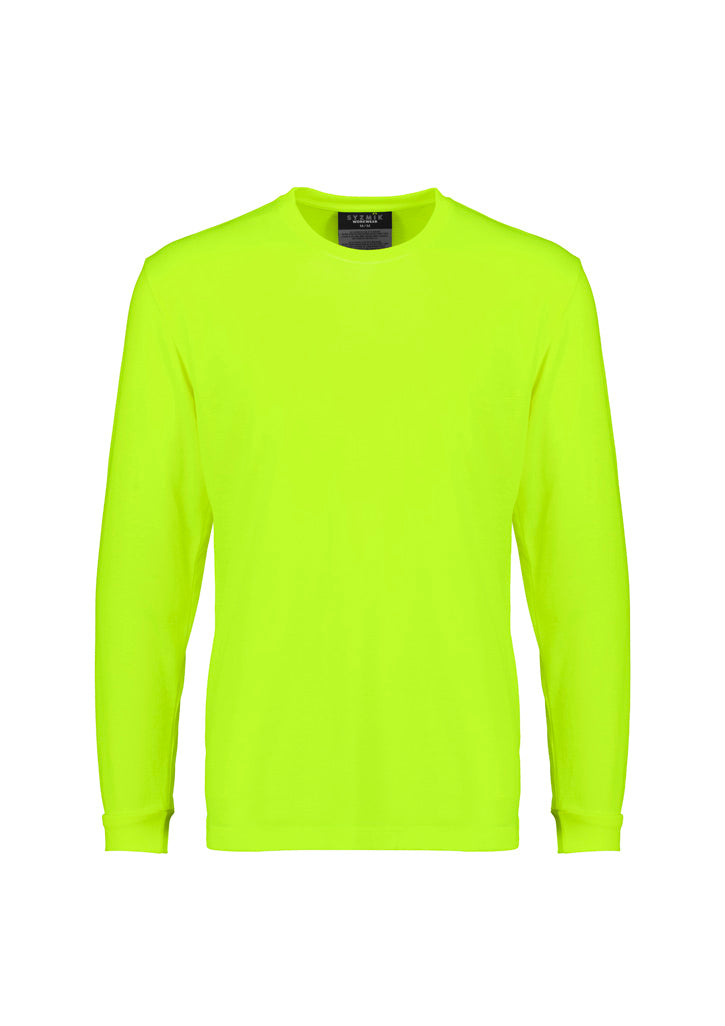 Syzmik Mens Hi Vis Long Sleeve Tee - ZH390