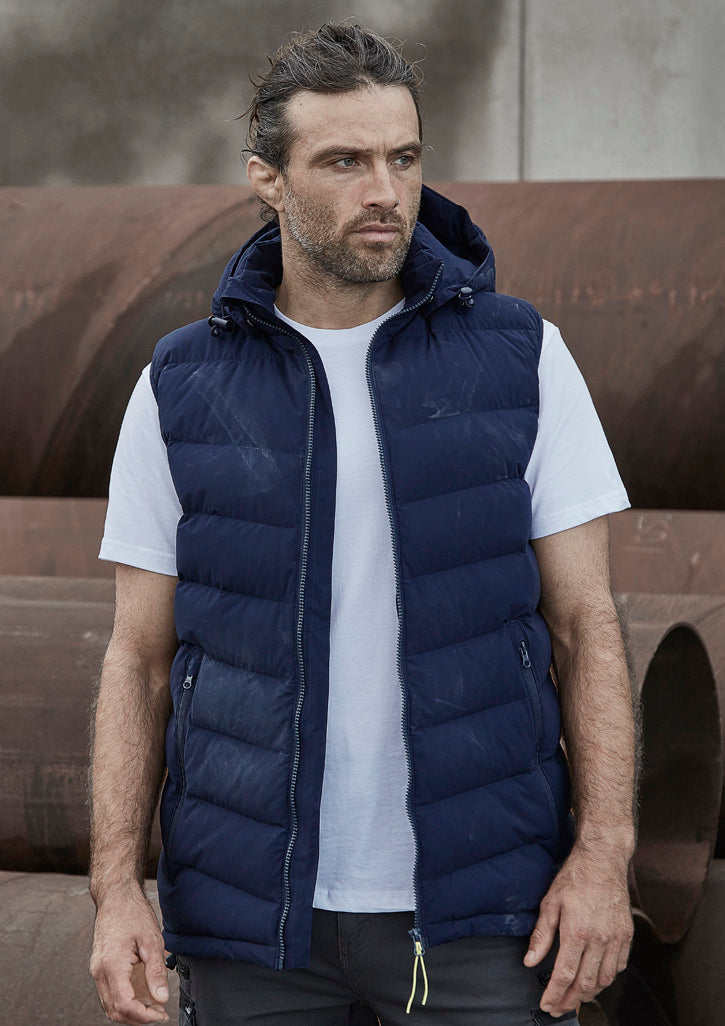Syzmik Unisex Streetworx Hooded Puffer Vest - ZV245