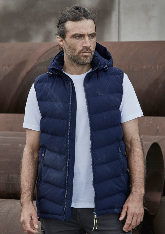 Syzmik Unisex Streetworx Hooded Puffer Vest - ZV245