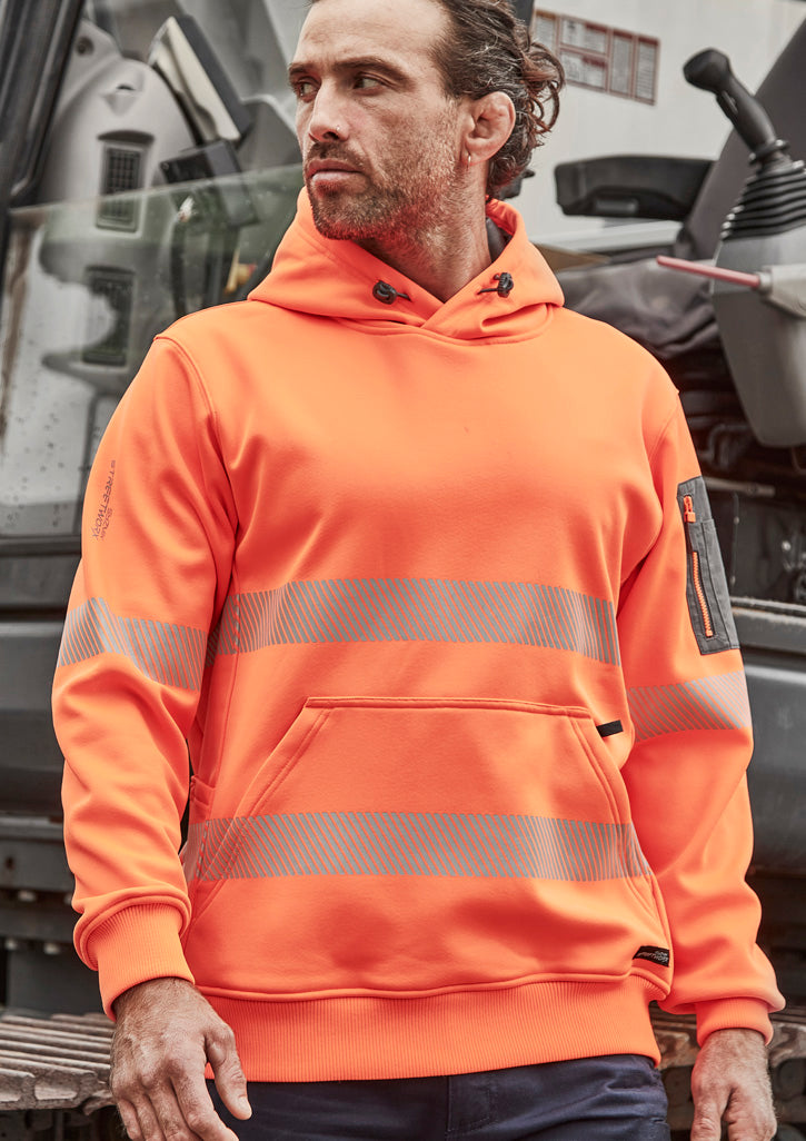 Syzmik Unisex Streetworx Water Resistant Hoodie with Segmented Tape - ZT867