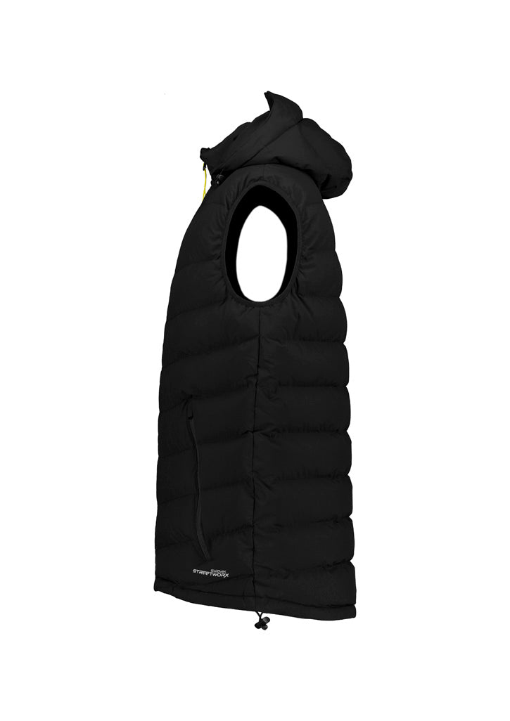 Syzmik Unisex Streetworx Hooded Puffer Vest - ZV245
