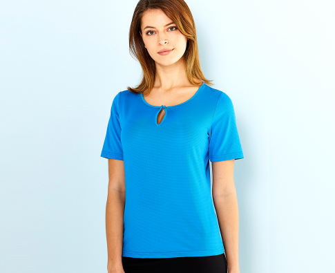 Stencil Ladies Silvertech Top S/s  - 1258s