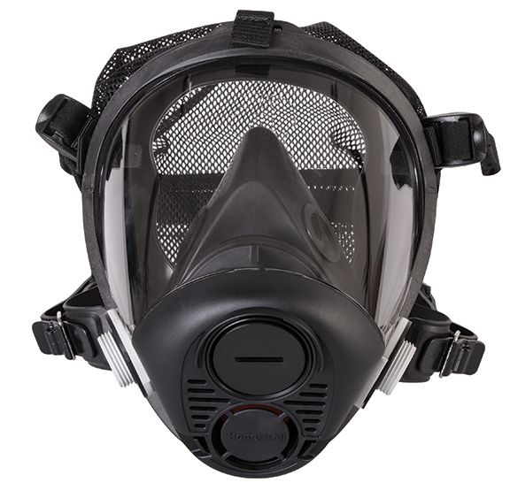 Honeywell Silicone Full Face Resperator with 5 Point Head Strap - RU6500