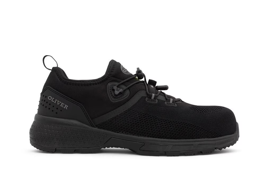 OLIVER 40805 Black LACE UP FLYKNIT SHOE