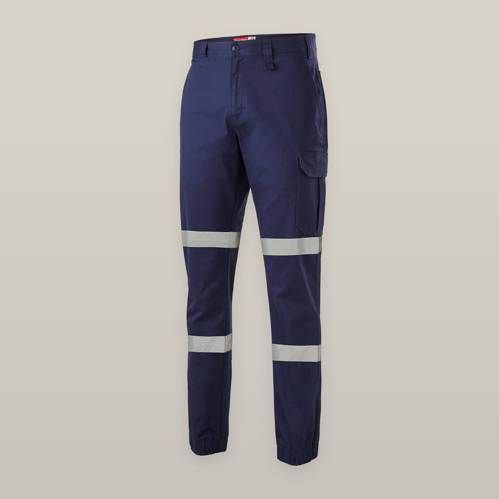 Hard Yakka Cargo Cuffed Pant With Tape - Y02411