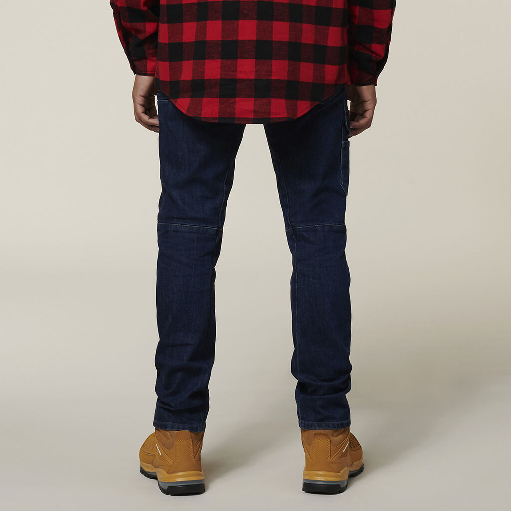 Hard Yakka Dyneema Slim Fit Tough Denim Work Jeans - Y03400