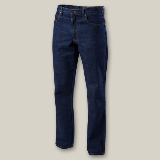 Hard Yakka Heavy Duty Washed Denim Work Jeans - Y03514