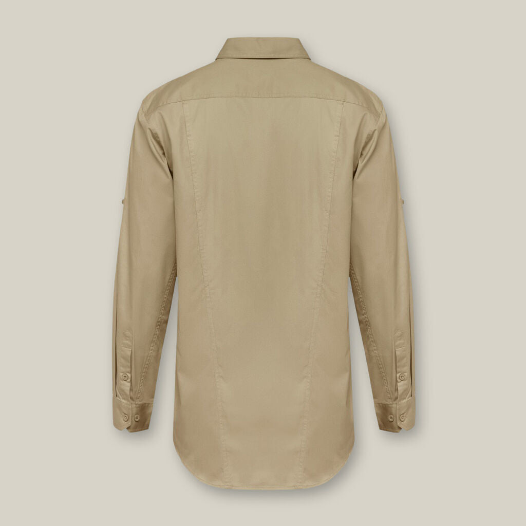 Hard Yakka Core Long Sleeve Lightweight Vented Cotton Shirt - Y04630