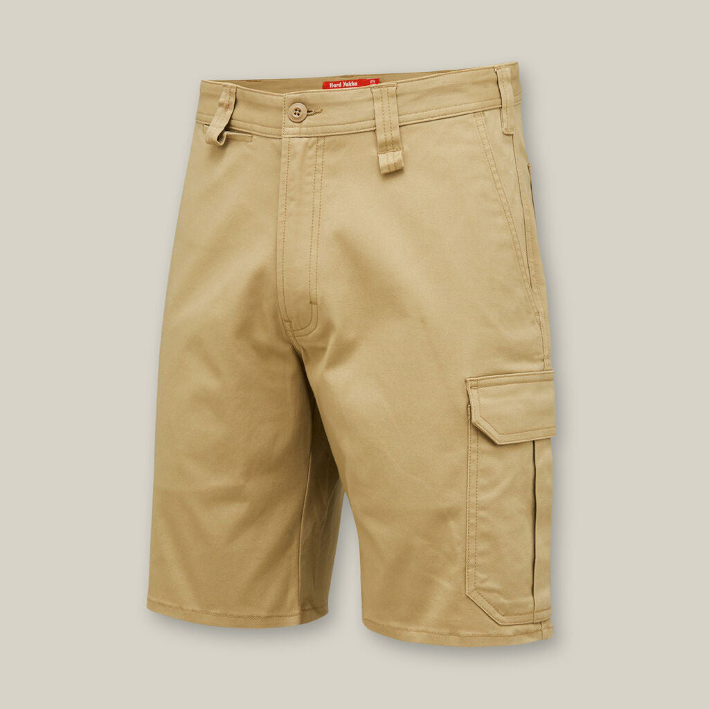Hard Yakka Core Relaxed Fit Stretch Cotton Work Cargo Short - Y05067