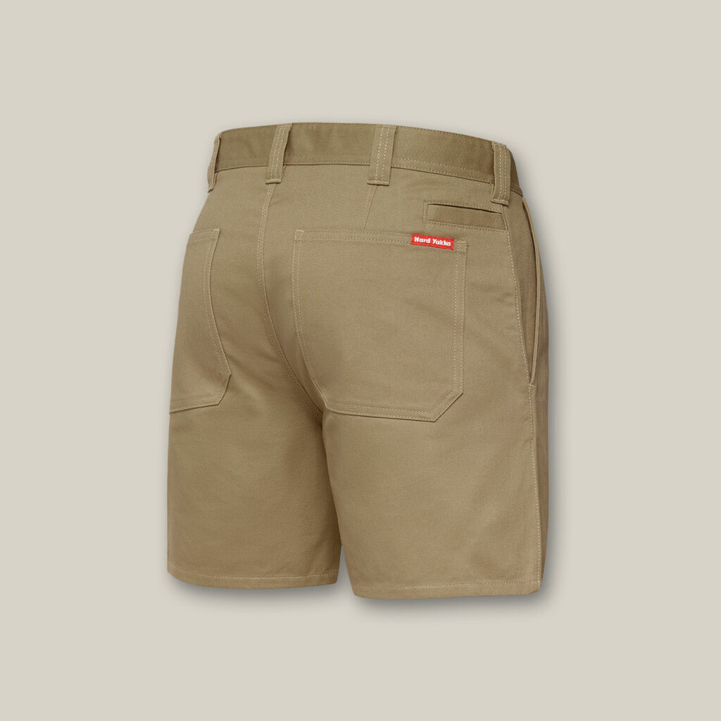 Hard Yakka Relaxed Fit Cotton Drill Short With Belt Loops - Y05350