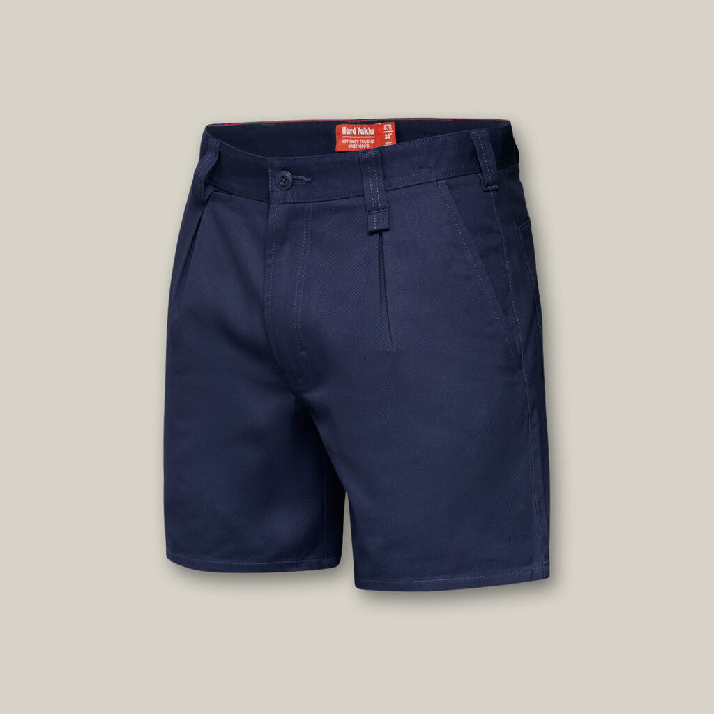 Hard Yakka Relaxed Fit Cotton Drill Short With Belt Loops - Y05350