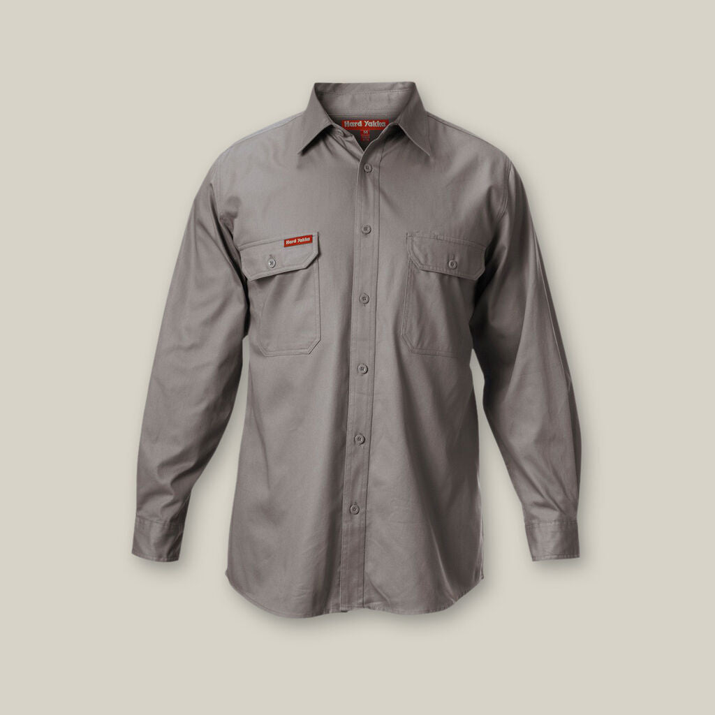Hard Yakka Shirt Drill Long sleeve - Y07500