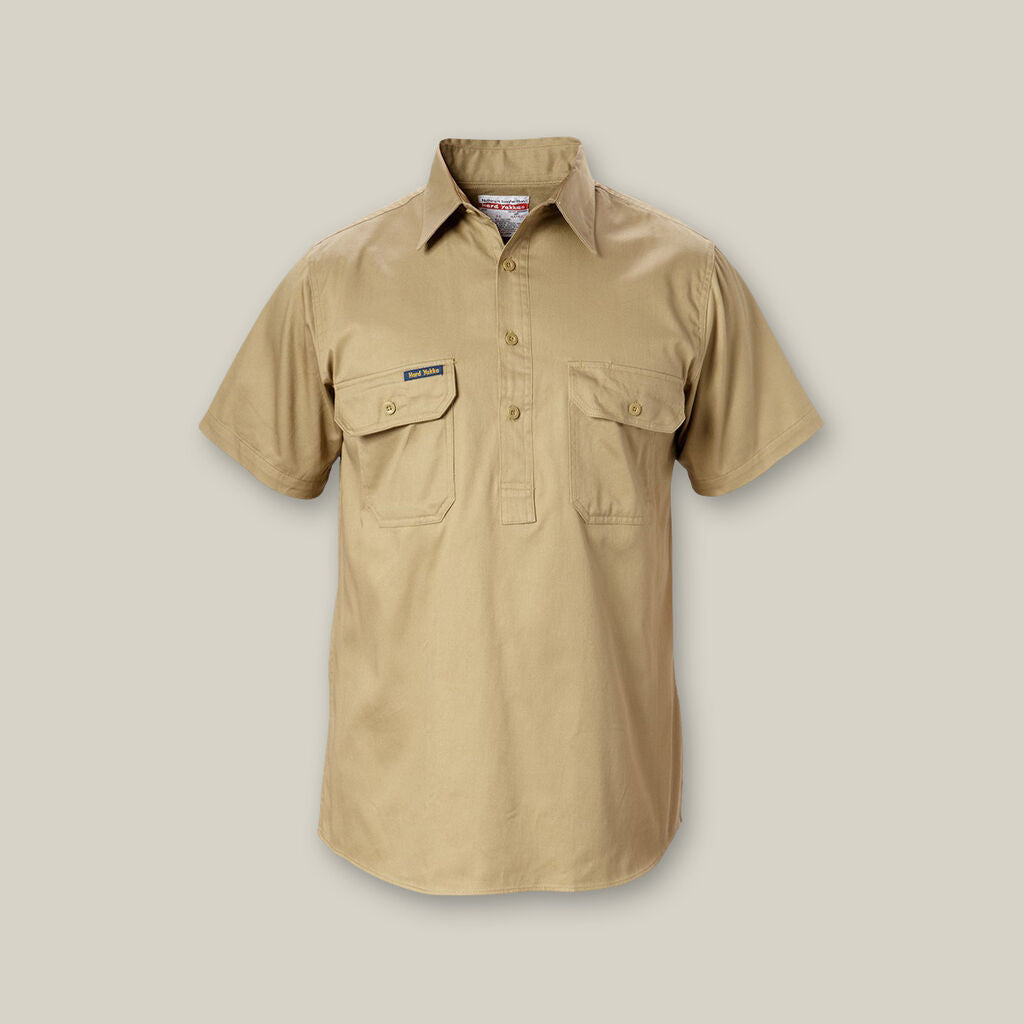 Hard Yakka Shirt Closed Front Short Sleeve - Y07540