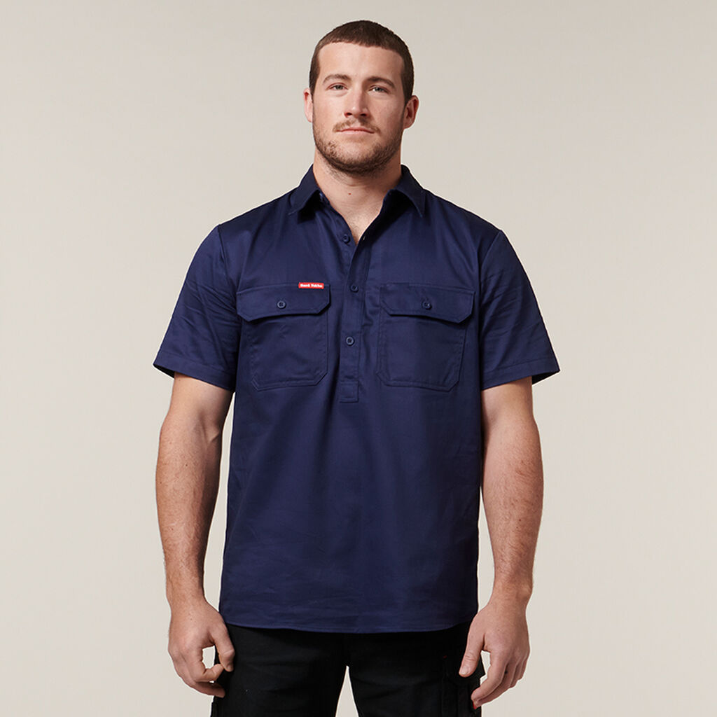 Hard Yakka Shirt Closed Front Short Sleeve - Y07540