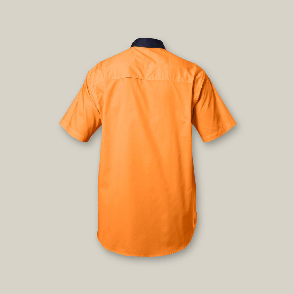 Hard Yakka Shirt Short sleeve Hivis Vented  - Y07559