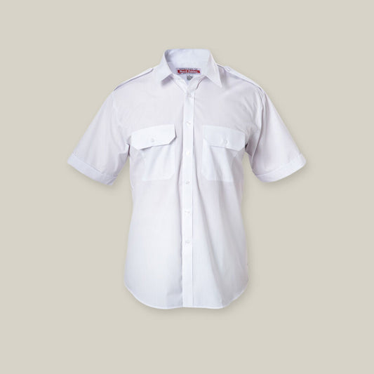 Hard Yakka Shirt Permanent Press Epaulettes Short sleeve- Y07691