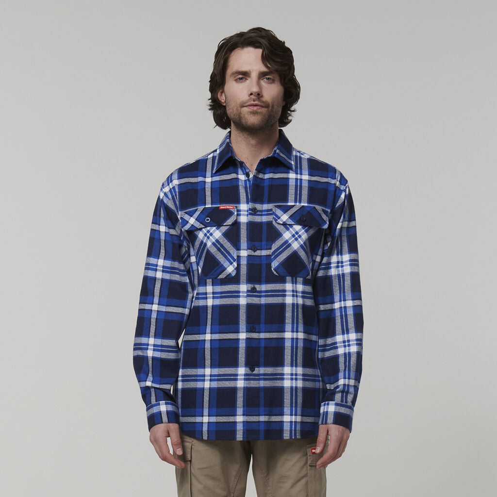 L/SL CHECK FLANNEL