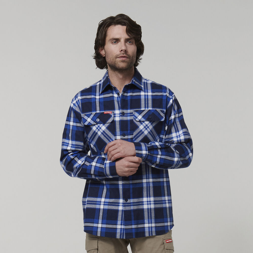 L/SL CHECK FLANNEL