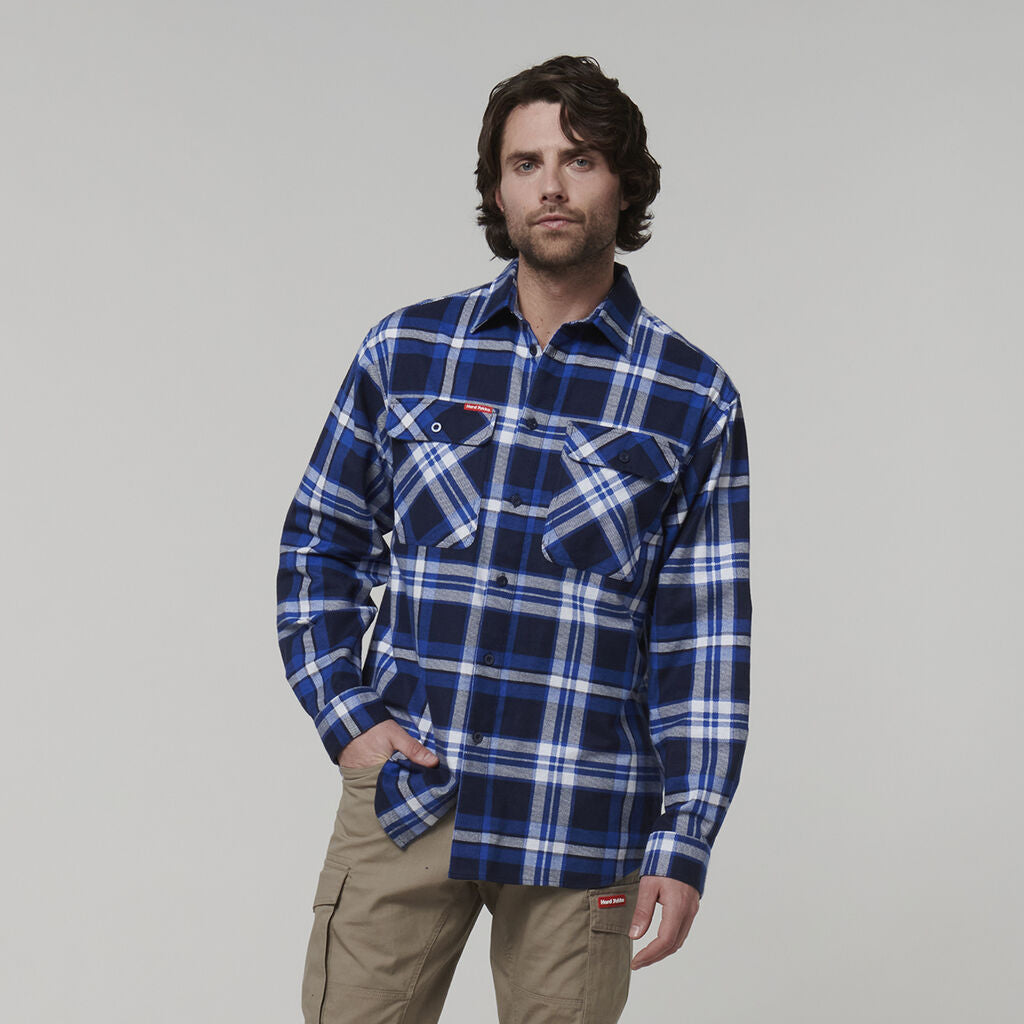 L/SL CHECK FLANNEL