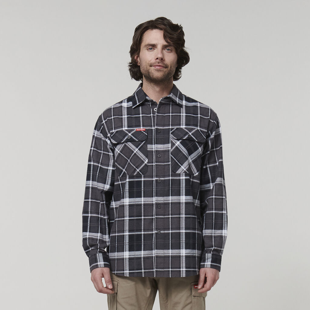 L/SL CHECK FLANNEL