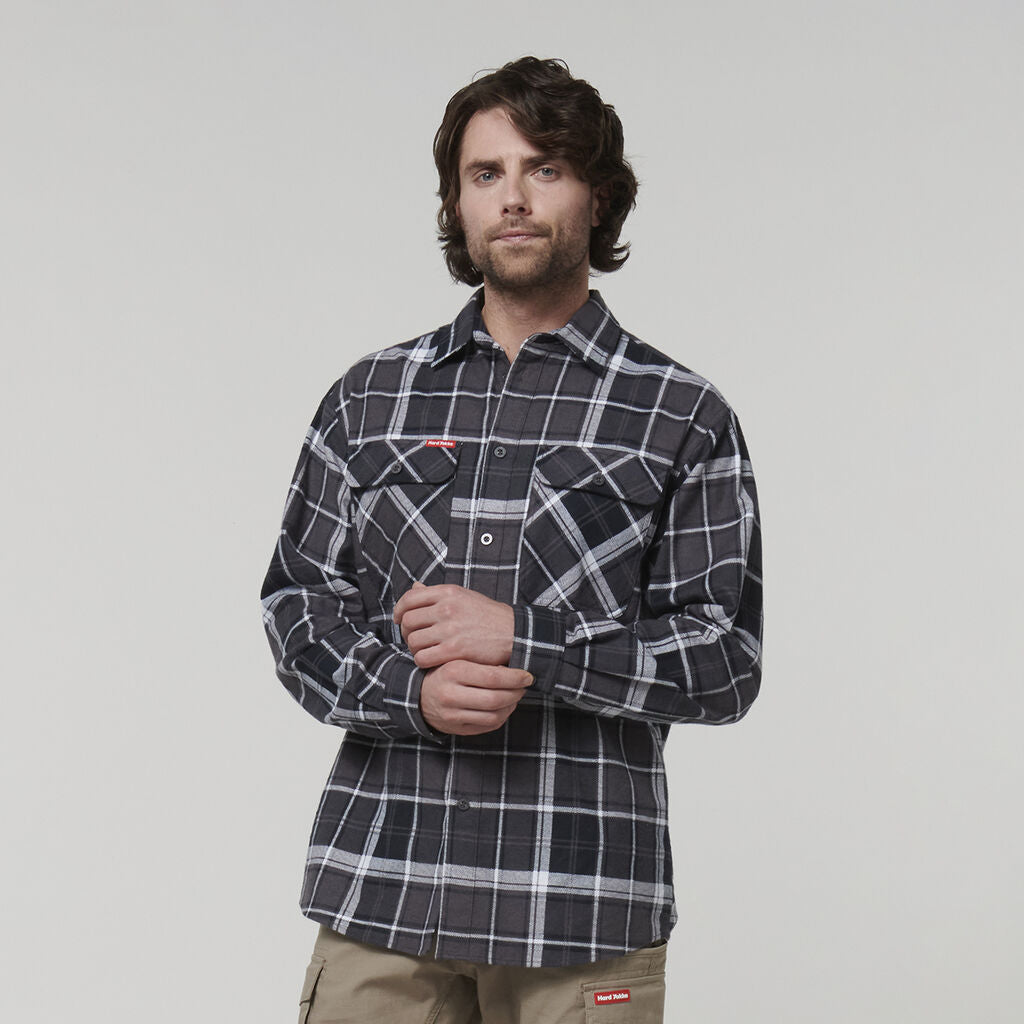 L/SL CHECK FLANNEL