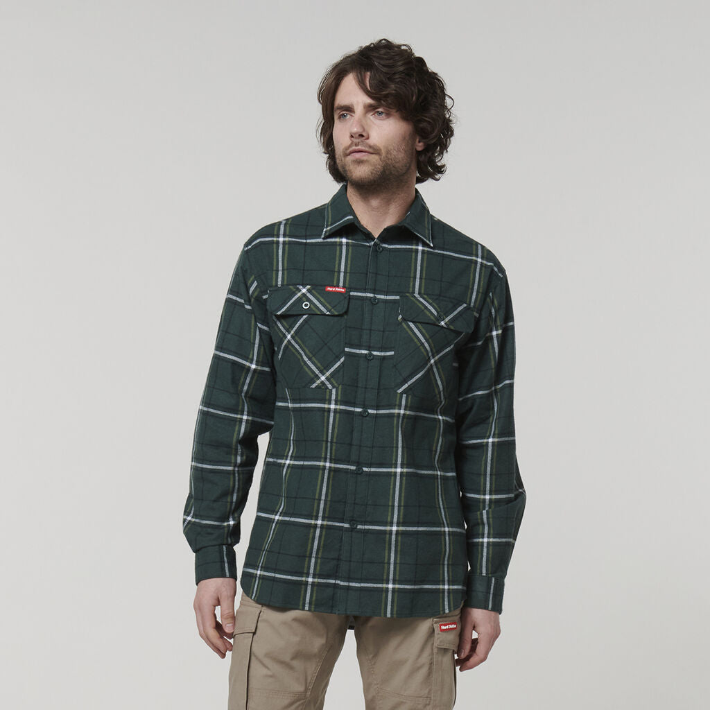 L/SL CHECK FLANNEL