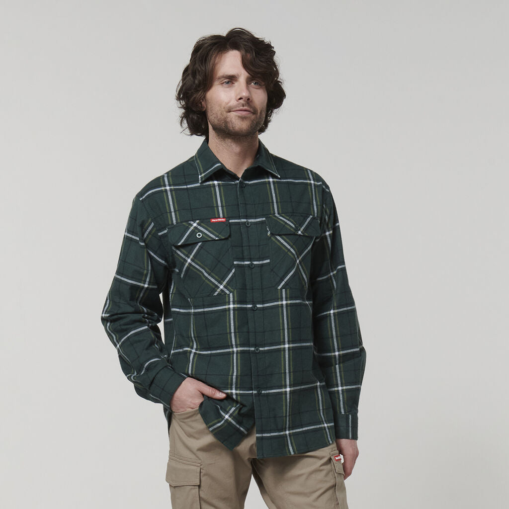 L/SL CHECK FLANNEL