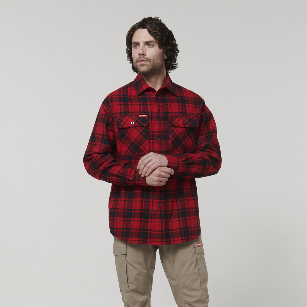 L/SL CHECK FLANNEL