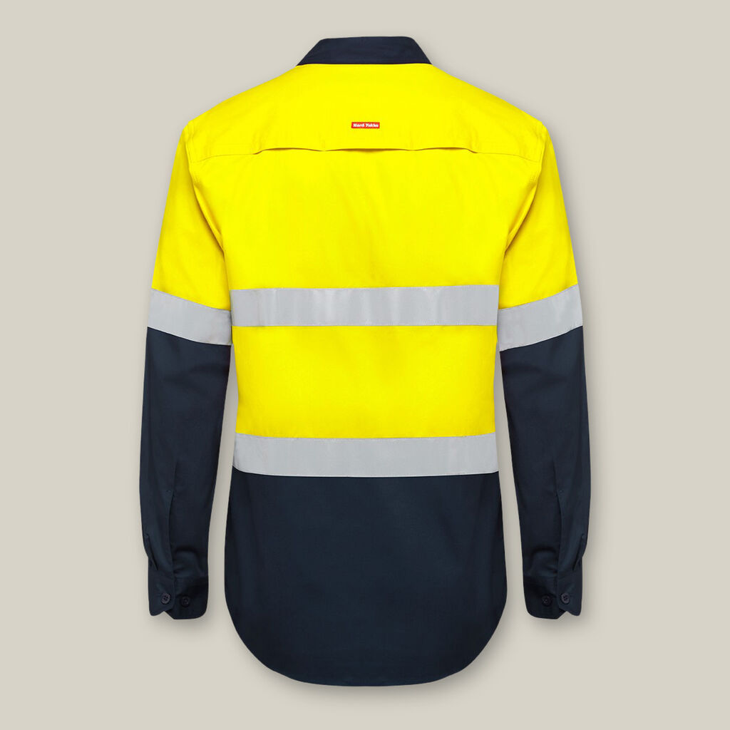Hard Yakka Shirt Long Sleeve Two Tone Tape Vented - Y07940
