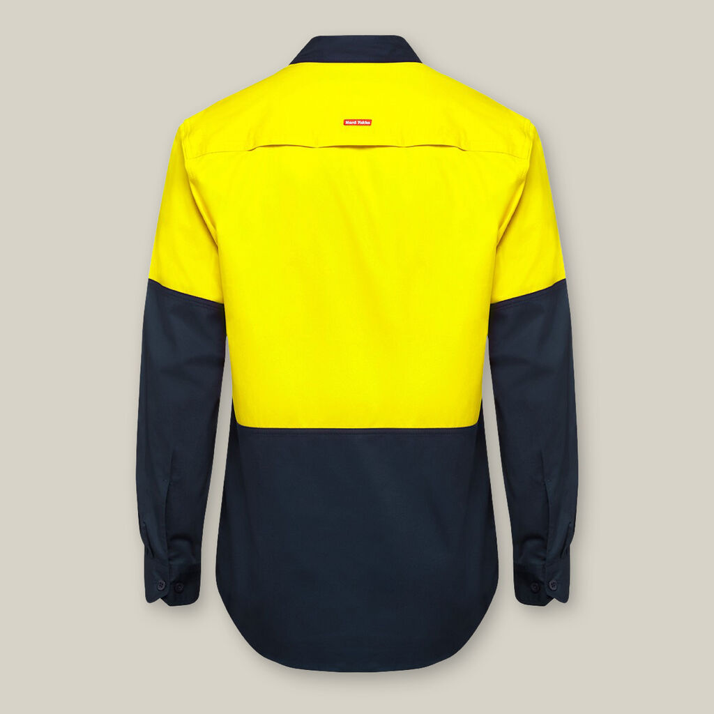 Hard Yakka Shirt Long Sleeve Two Tone Vented - Y07950