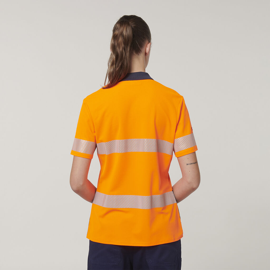 WMNS S/SL TAPED POLO