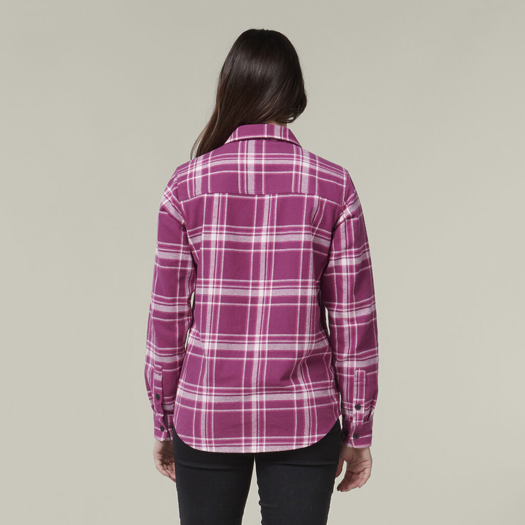 Hard Yakka Womens Check Flannie - Y08744